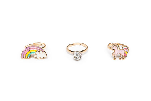 Unicorn Rainbow Rings