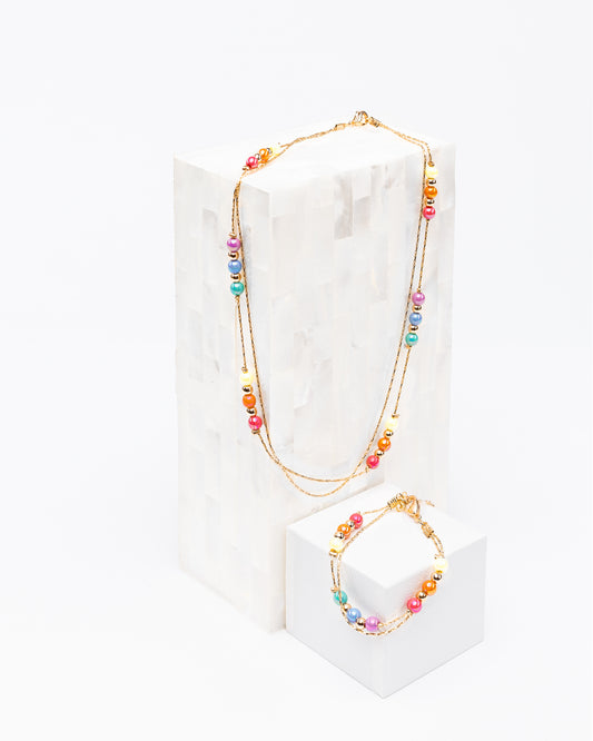 Golden Rainbow Bracelet