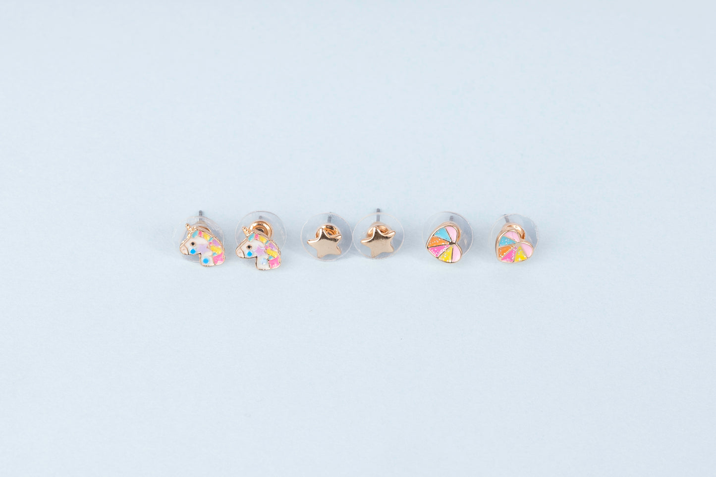 Cheerful Unicorn Studded Earrings