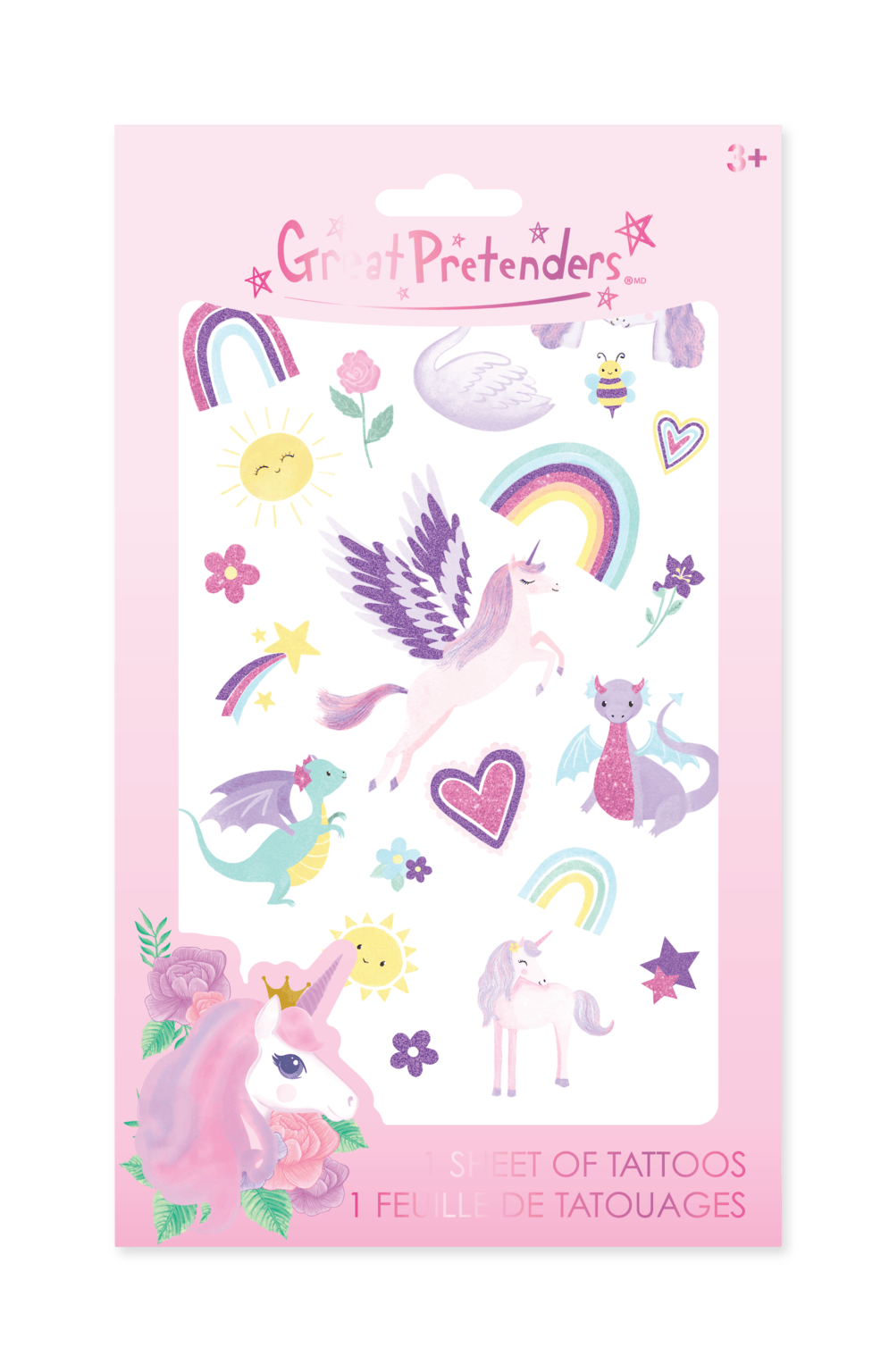 Temporary Unicorn Tattoos