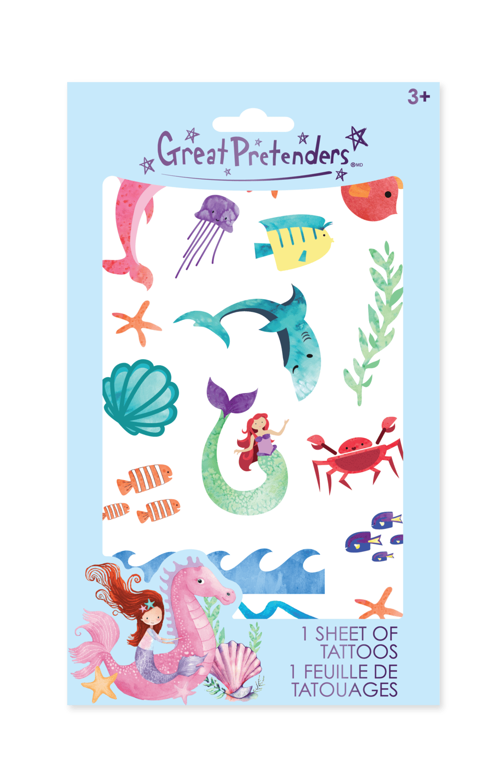 Temporary Ocean Tattoos
