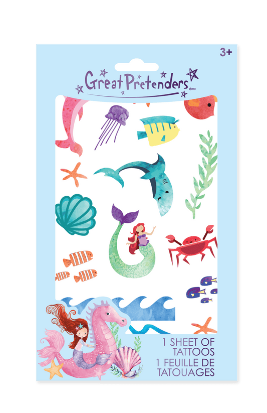 Temporary Ocean Tattoos