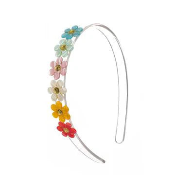 Pearlized Daisies Headband