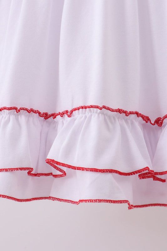 White Bow Gown