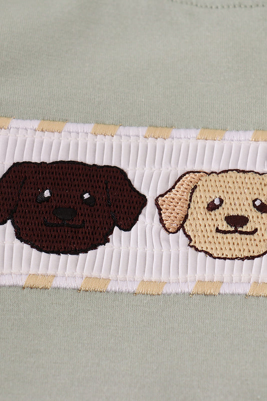 Smocked Lab Pants Set