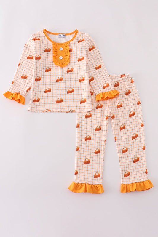 Sweet as Pie Ruffle Pajama Set