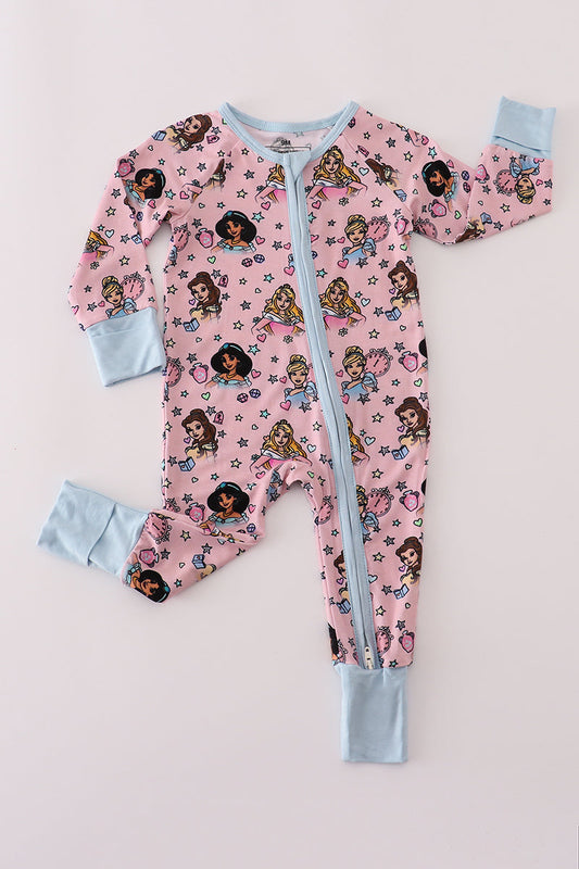 Pink Princess Bamboo Sleeper
