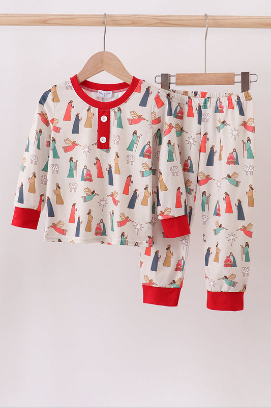 Nativity Pajamas Set
