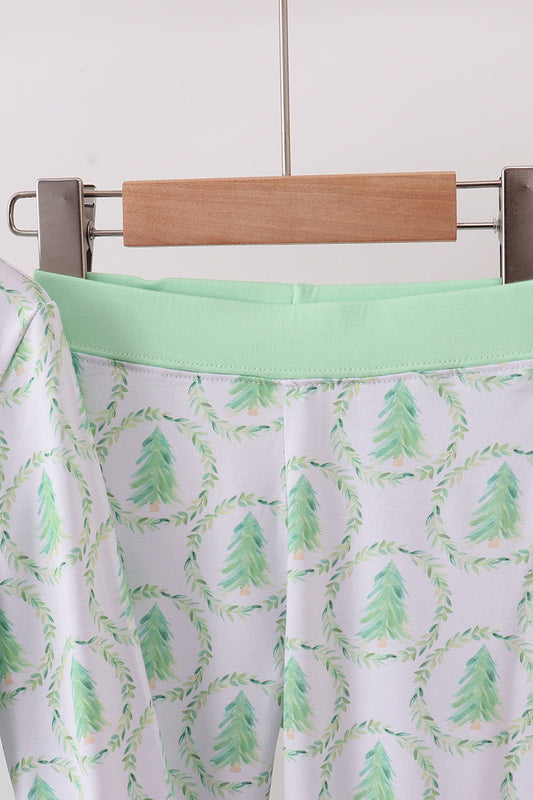Christmas Tree Bamboo Pajama Set