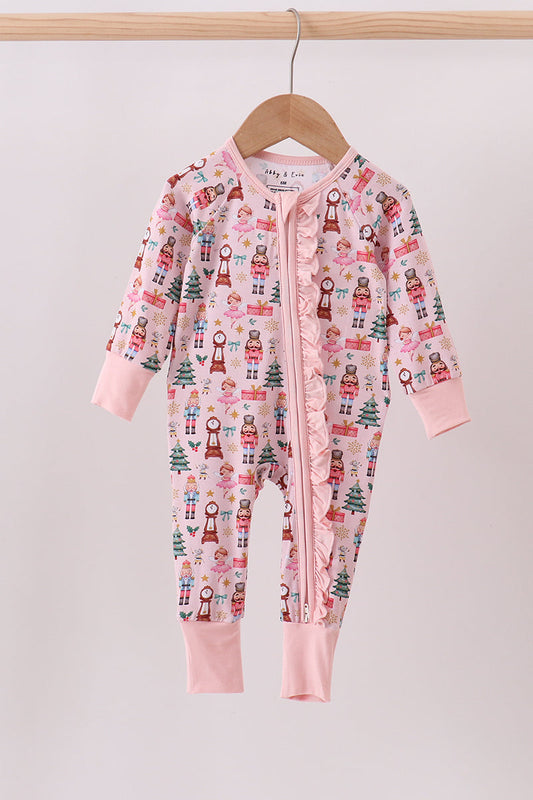 Pink Nutcracker Bamboo Pajamas