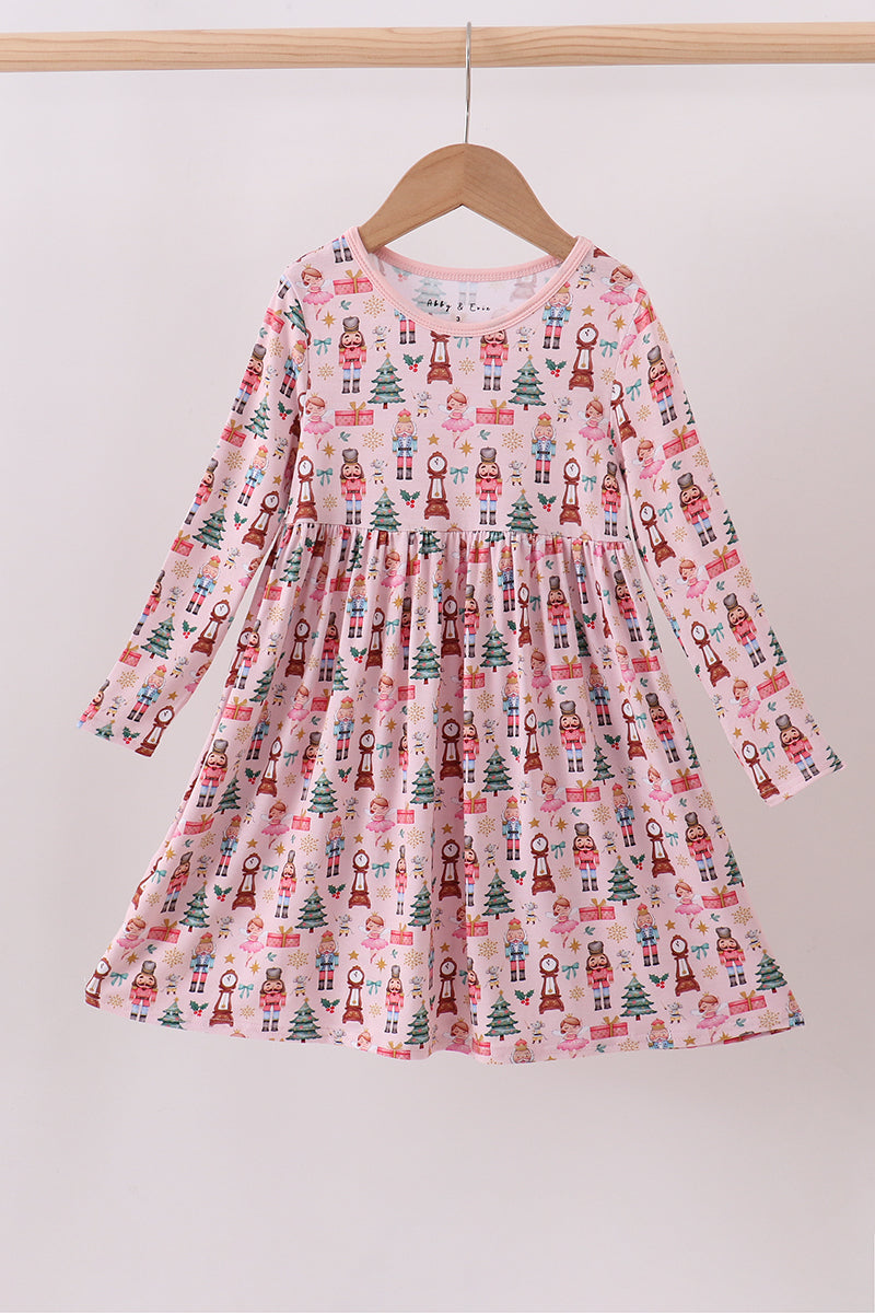 Pink Nutcracker Bamboo Dress