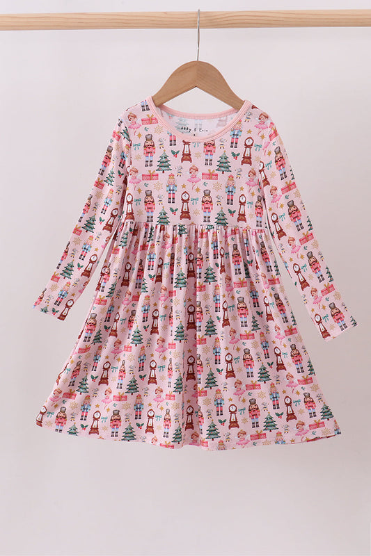Pink Nutcracker Bamboo Dress
