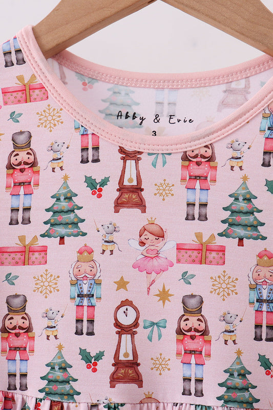 Pink Nutcracker Bamboo Dress