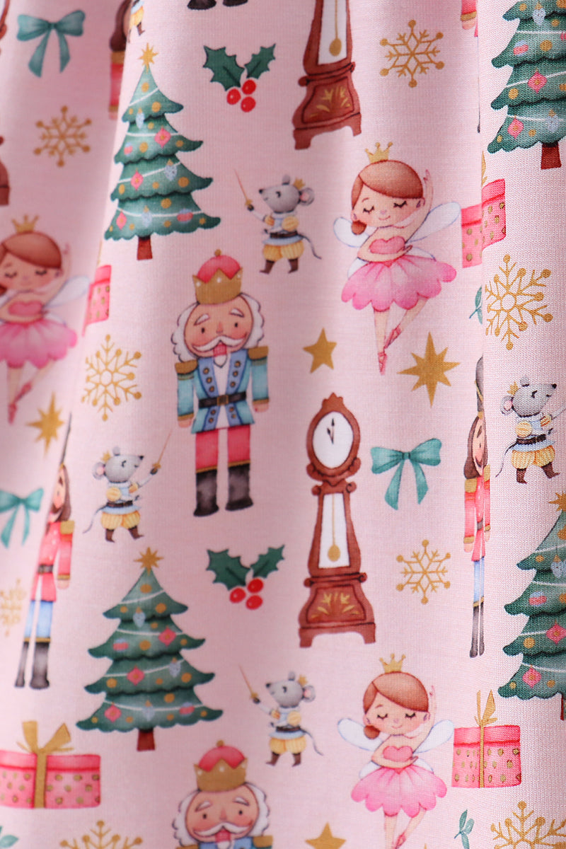 Pink Nutcracker Bamboo Dress