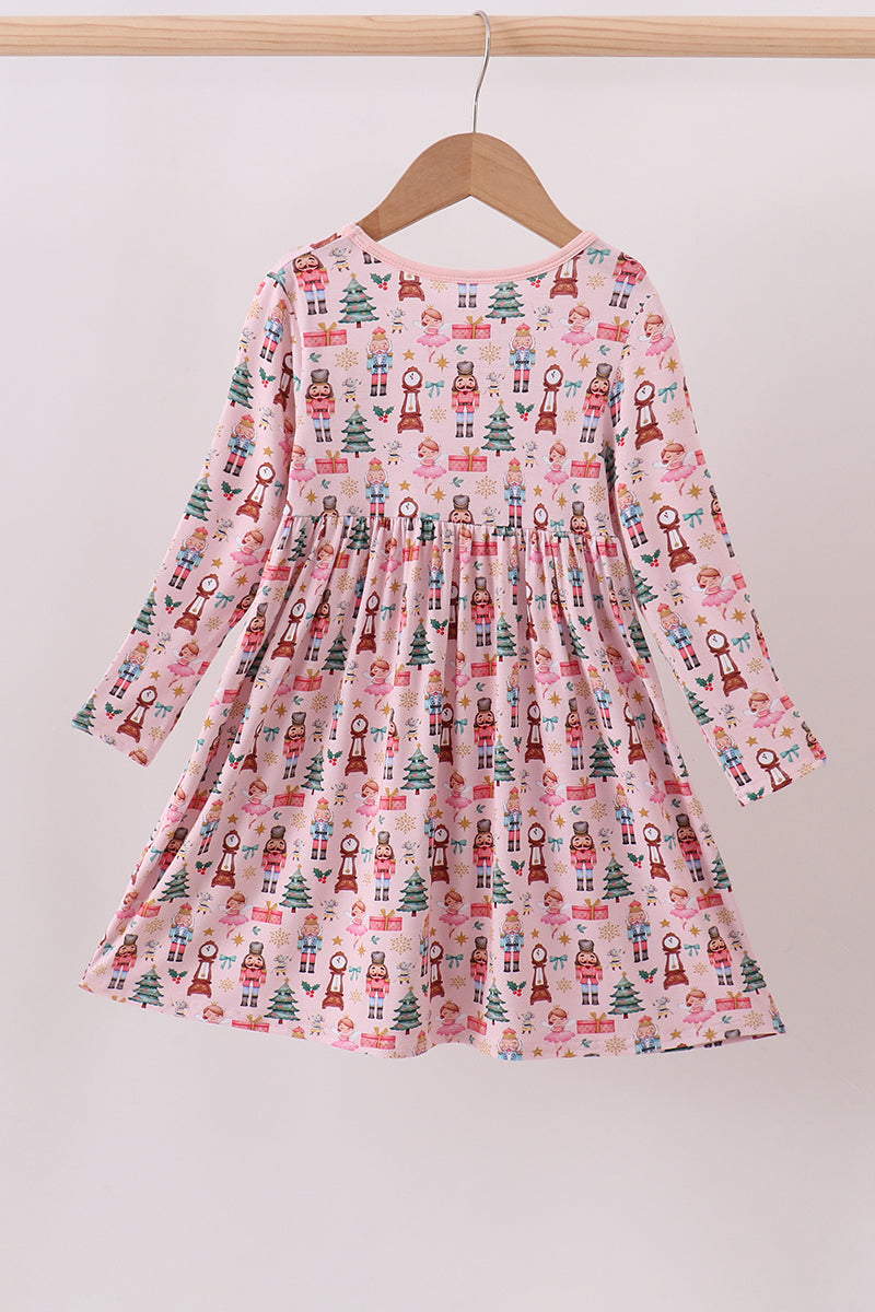 Pink Nutcracker Bamboo Dress