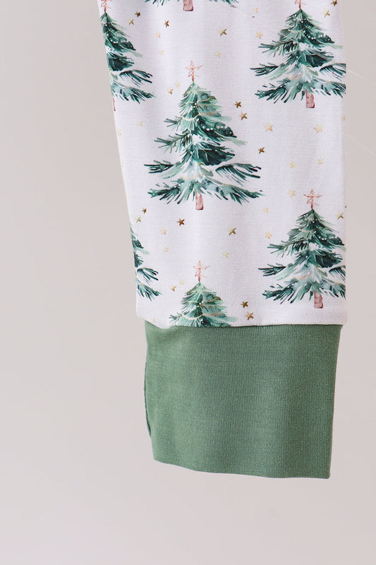 Christmas Tree Bamboo Pajama Set