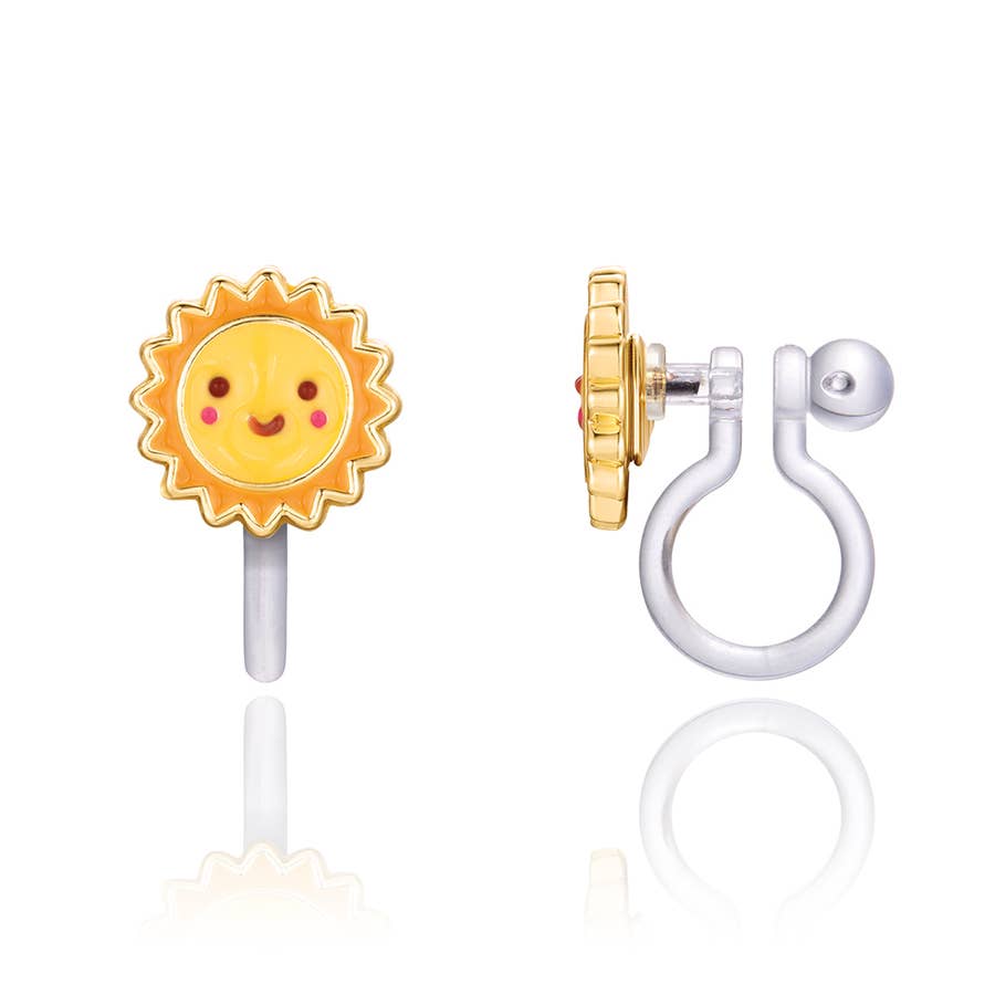 CLIP ON Cutie Earrings - Sunny Day