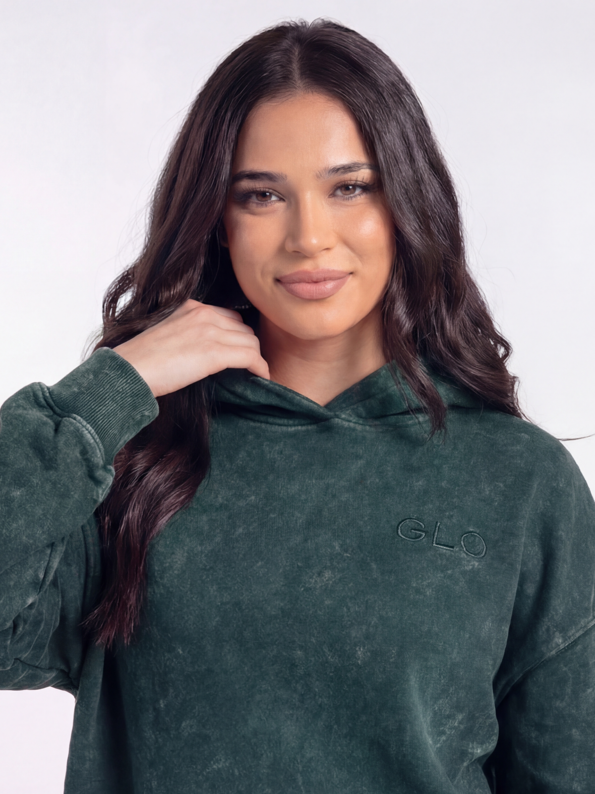 GLO Kingdom Essential Hoodie - Snow Wash - Eden